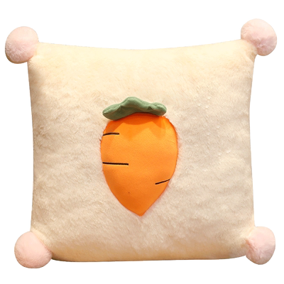 飘窗客厅方形卡通可拆洗抱枕套