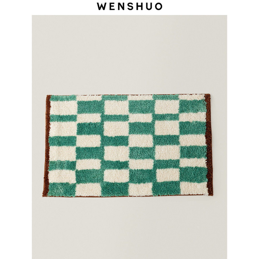 WENSHUO家用美式风簇绒地毯