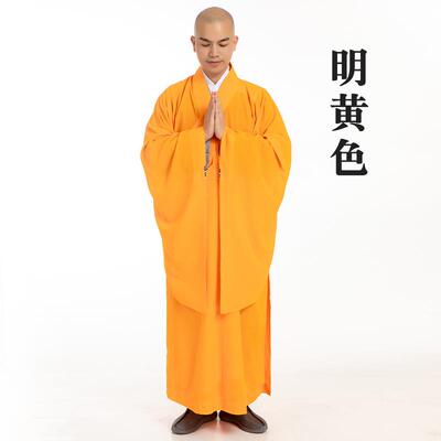 优选海青居士服女皈依服装青衣男士夏季和尚衣僧衣僧服海清居士女