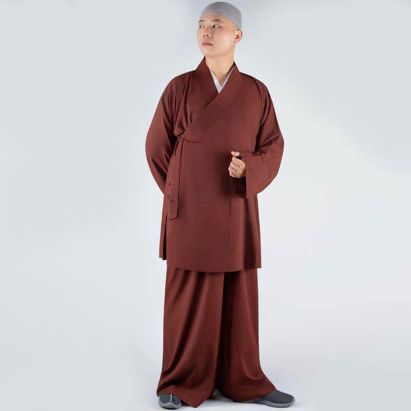 优选僧服夏季罗汉褂男出家僧人薄款和尚服斜颈短褂罗汉衫僧衣僧袍