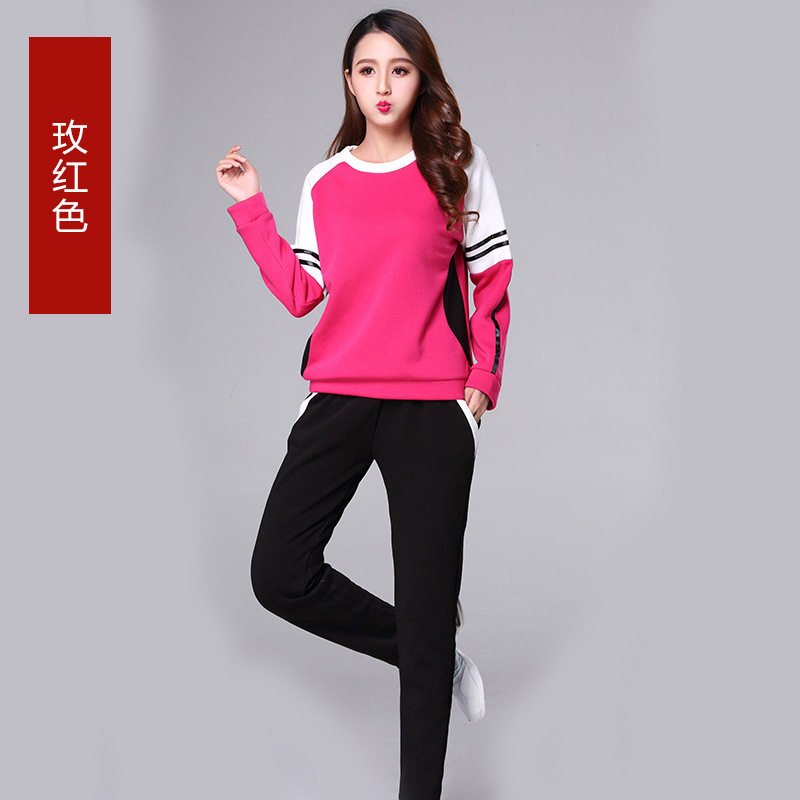 特价秋冬纯棉加绒加厚广场舞服装女运动休闲舞蹈跳舞衣服杨丽萍