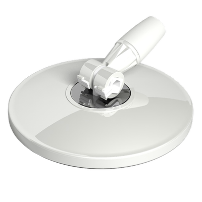 旋转拖把头塑料圆盘配件大全通用