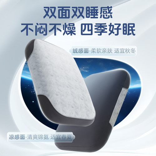 科学分区 防鼾止鼾 慢回弹支撑