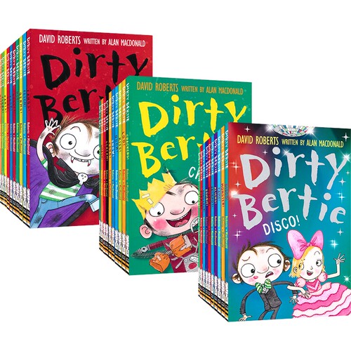 【自营】Dirty Bertie 脏男孩波迪系列 初级章节桥梁书 幽默搞笑 养成良好卫生习惯 小学生儿童英语课外读物 英文原版进口图书