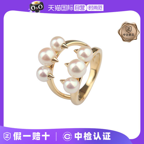 【自营】中古9.5新 TASAKI(塔思琦)Danger Signature珍珠戒指