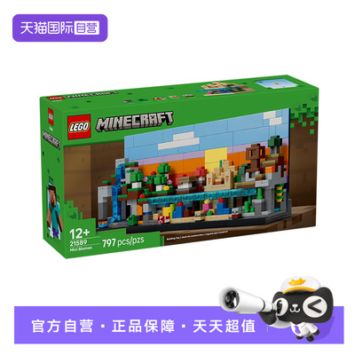 乐高我的世界21589迷你生物群