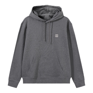 【自营】Hugo Boss男士棉质连帽直筒卫衣运动衫 50509314