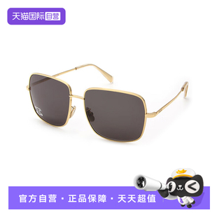 【自营】凯旋门CELINE赛琳太阳镜女款大框潮流金属墨镜CL40284U