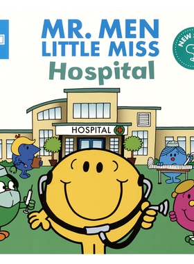 【自营】Mr. Men Little Miss Hospital 奇先生妙小姐 医院主题 故事绘本 亲子读物 情商管理 英文启蒙读物 2-5岁 英文原版进口