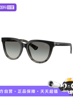 【自营】Burberry博柏利太阳镜墨镜女复古圆形大框时尚个性 4469F