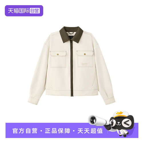 【自营】Skechers斯凯奇女士翻领宽松针织休闲外套L126W004/01B4