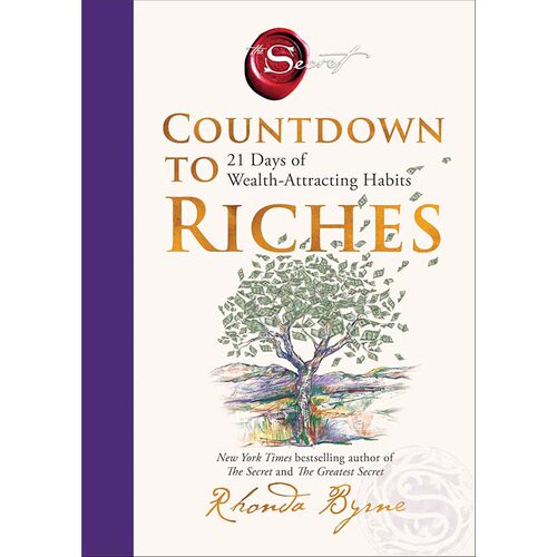 【自营】预售 致富倒计时 21天财富吸引习惯养成法 秘密作者新作 Countdown to Riches 英文原版 Rhonda Byrne