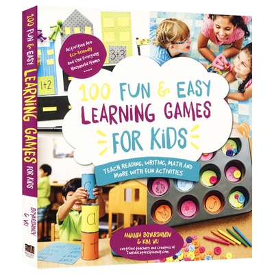 【自营】100 Fun & Easy Learning Games For Kids 100个简单好玩的益智游戏 亲子互动游戏 早教启蒙 英文 数学 艺术 英文原版进口