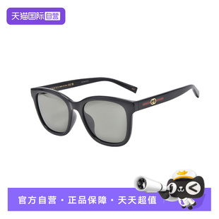 【自营】GUCCI/古驰修颜墨镜男女同款圆形简约防晒太阳镜GG1984SK