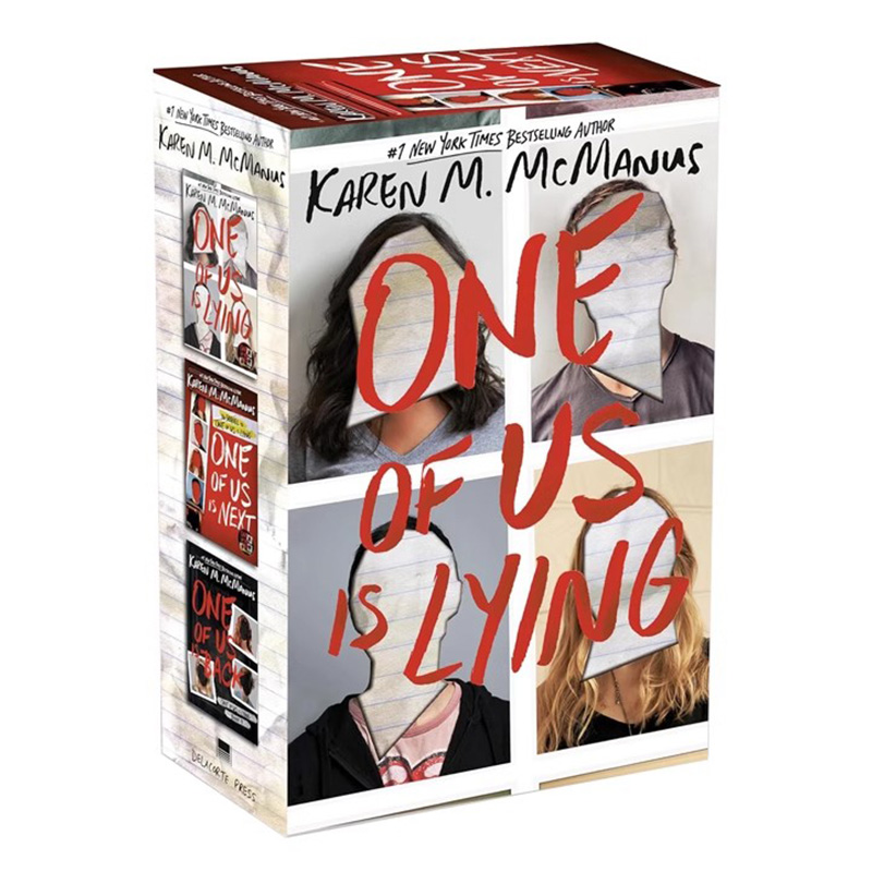 【自营】预售 谁在说谎系列 3本套装 英文原版 One of Us Is Lying One of Us Is Next Karen M McManus 卡伦 M 麦克马纳斯 撒谎