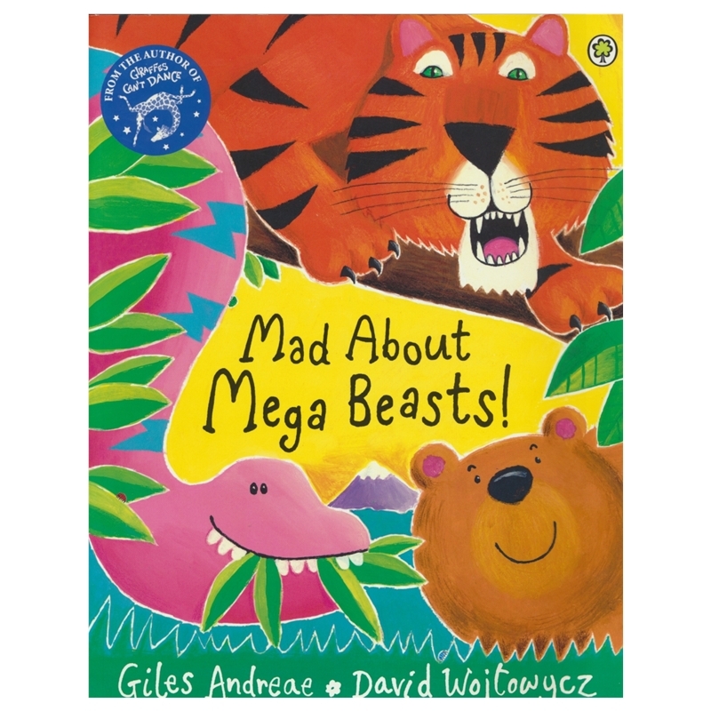 【自营】Mad About Mega Beasts 大家伙好凶猛 英国最佳儿童绘本奖 英语动物故事绘本 英文原版进口 图书