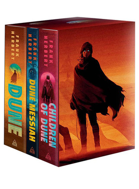【自营】英文原版 沙丘三部曲 豪华版套装 Frank Herberts Dune Saga 3-Book Deluxe Hardcover Boxed Set 科幻小说 弗兰克赫伯特