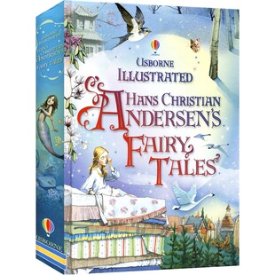 【自营】Usborne Illustrated Hans Christian Andersen's Fairy Tales 安徒生童话插图故事合集12个故事英语课外阅读英文原版图书