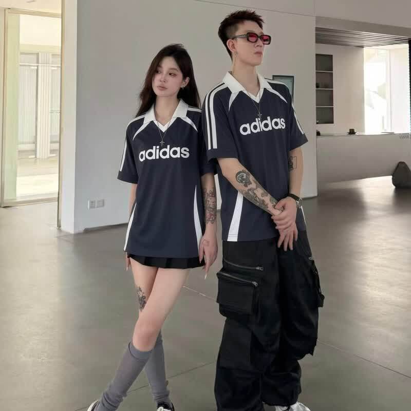 阿迪达斯男款文化衫短袖T恤