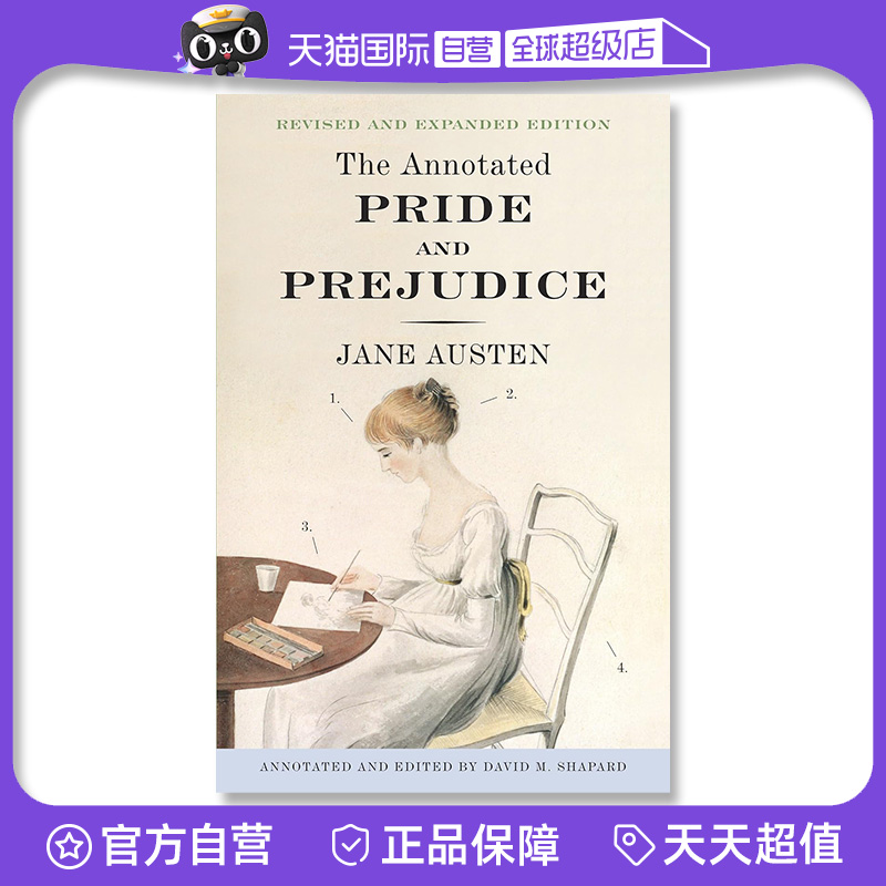【自营】预售 英文原版小说 The Annotated Pride and Prejudice 傲慢与偏见 带注释 英文版
