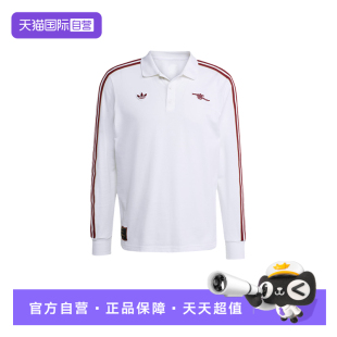 POLO衫 adidas阿迪达斯男子足球文化运动上衣长袖 JM9396 自营