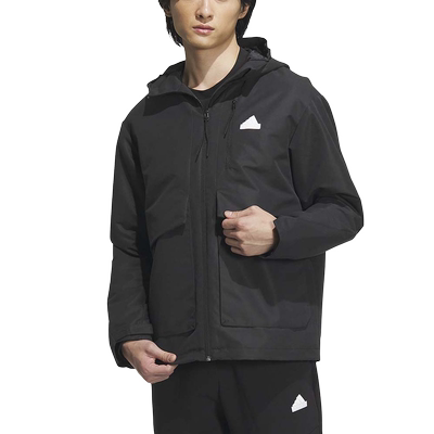 【自营】Adidas阿迪达斯男梭织运动休闲连帽夹克外套IT3951