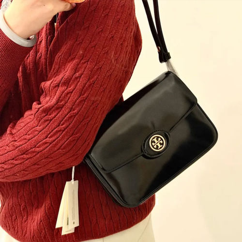 【自营】Tory Burch/汤丽柏琦ROBINSON单肩斜挎手提包女款豆腐包