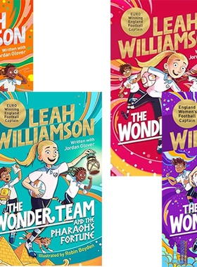 【自营】预售 奇迹球队与被遗忘的足球运动员 The Wonder Team and the Forgotten Footballers系列 4本套装 Leah Williamson 作品