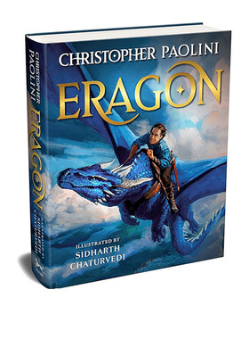 【自营】英文原版 龙骑士#1 精装彩绘版 Eragon: The Illustrated Edition 伊拉贡 RH Childrens Books Christopher Paolini