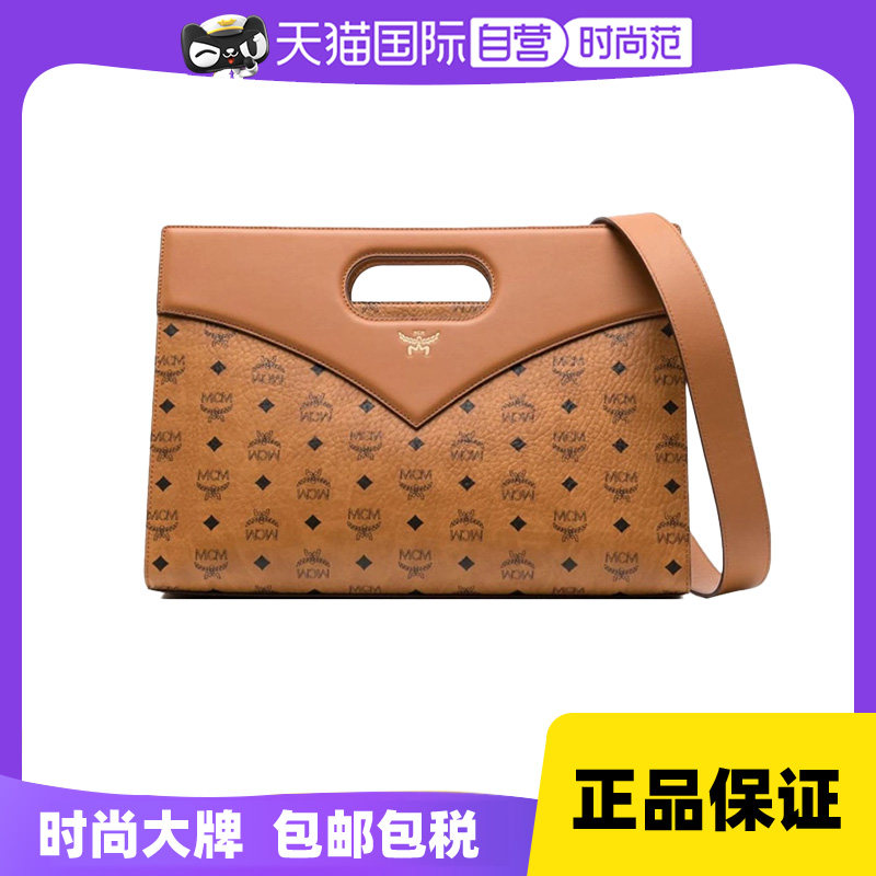 【自营】MCM女士中号超大号托特包Tote包购物袋单肩斜挎手提包图片