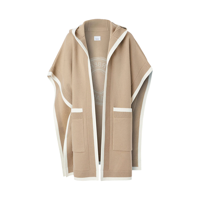 BURBERRY秋冬款羊毛披肩女士