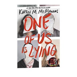 【自营】预售 谁在说谎1 One of Us Is Lying 英文原版 Karen M. McManus 我们有人在撒谎 悬疑推理小说
