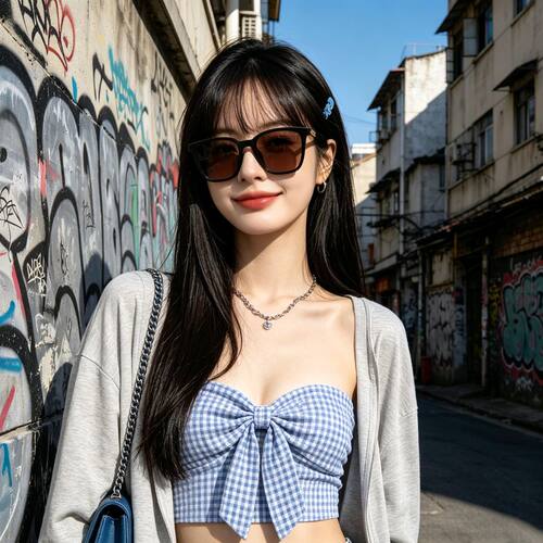 【自营】MIUMIU/缪缪墨镜方形复古潮流遮阳太阳镜男女0MU B03SF