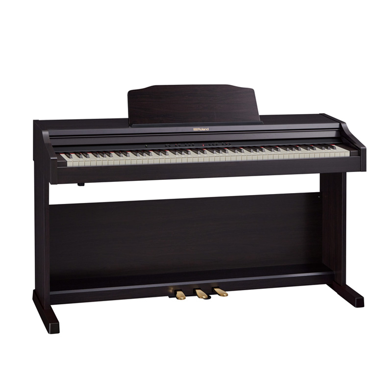 【自营】Roland罗兰电钢琴RP501R进阶练习家用88键带重锤立式日本