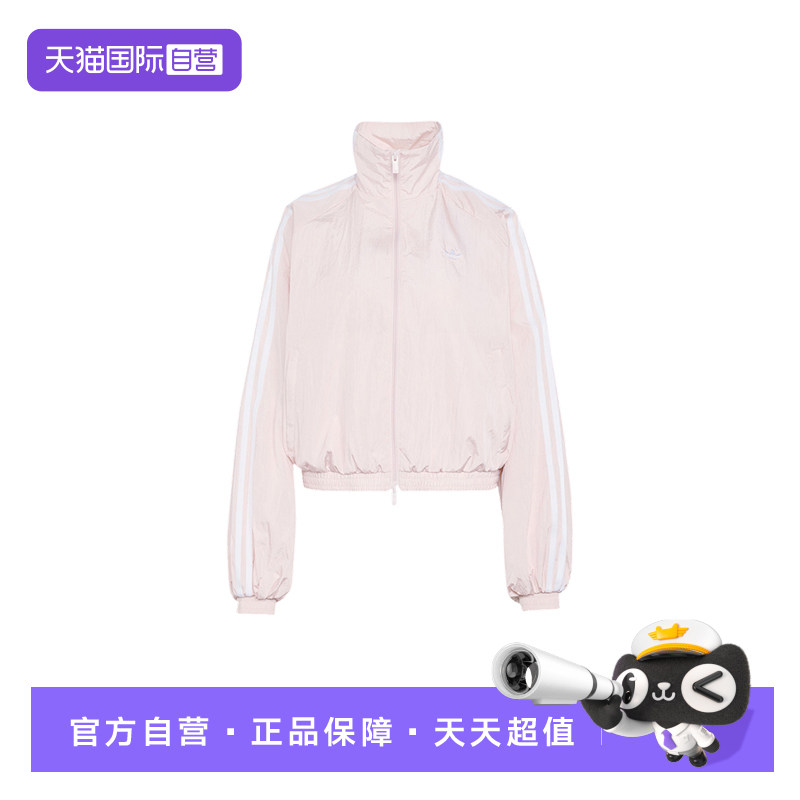 【自营】Adidas阿迪达斯女三叶草漏斗领气球夹克梭织外套 KY5046 - 实物图