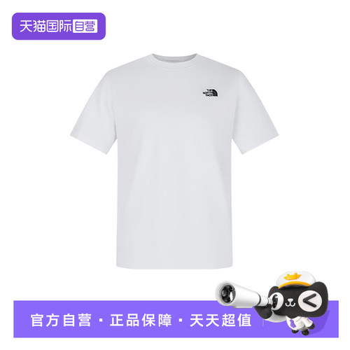 【自营】THE NORTH FACE北面男女运动休闲短袖T恤NF0A8GWEFN41