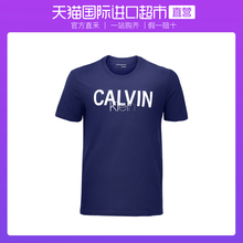 108.77元包邮包税  CALVIN KLEIN   纯棉男士T恤