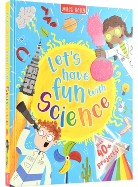 【自营】Miles Kelly Let's have Fun with Science 让我们一起快乐学科学 精装大开本 儿童百科科普 英语课外读物 英文原版进口
