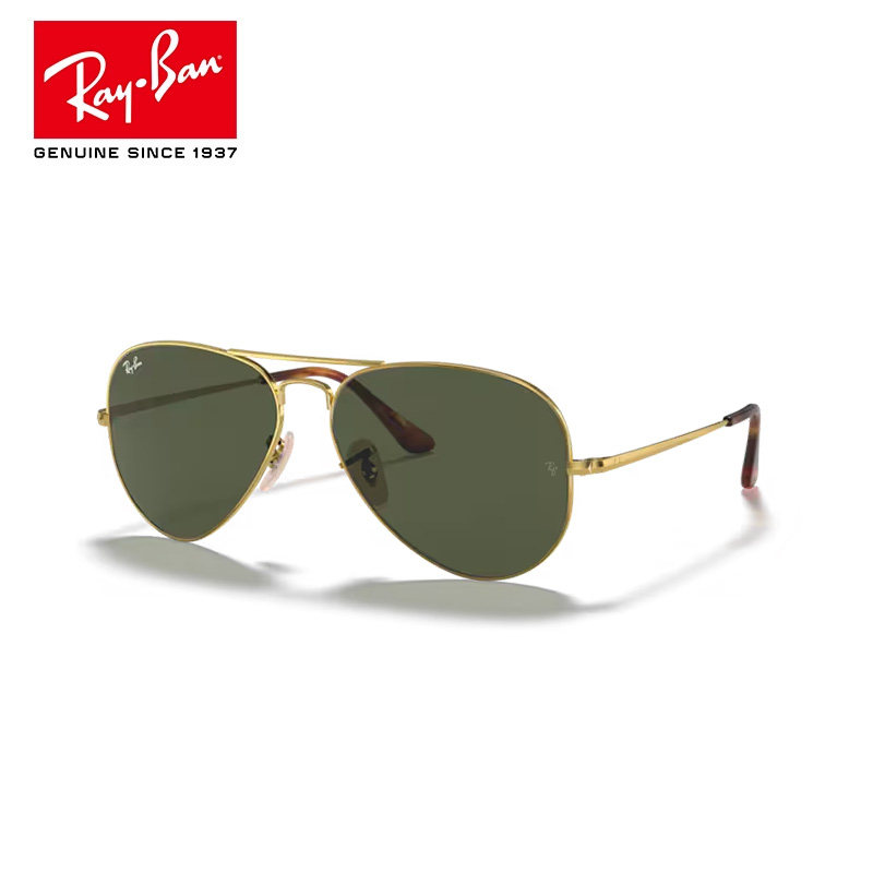 【自营】RayBan雷朋墨镜太阳镜户外开车男飞行员金属偏光0RB3689