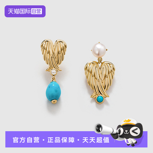 爆款 Lollipop绿松石独特漂亮耳环2026新款 Amber 轻奢耳饰 自营