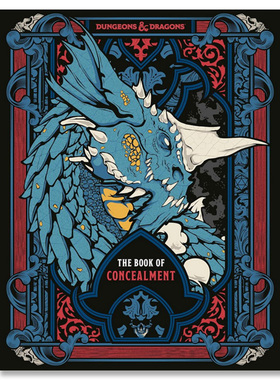 【自营】预售 隐匿之书 龙与地下城 The Book of Concealment 英文原版 Official Dungeons and Dragons Licensed 生活休闲