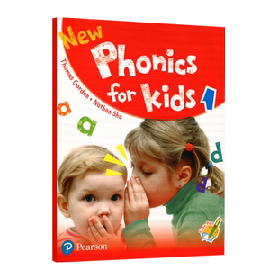 【自营】朗文培生英文进口朗文New Phonics for Kids学生书123456级别亲子幼儿自然拼读课程2-6岁幼儿低年26个英文字母