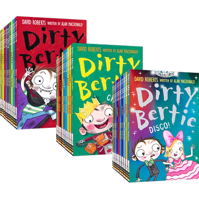 【自营】Dirty Bertie 脏男孩波迪系列 初级章节桥梁书 幽默搞笑 养成良好卫生习惯 小学生儿童英语课外读物 英文原版进口图书