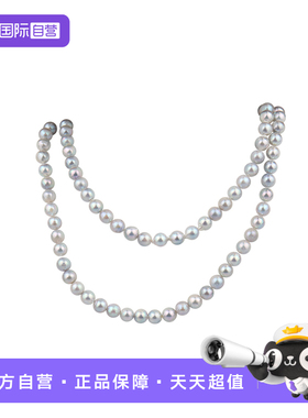 【自营】中古95新淡水珍珠串珠项链淡水珍珠SILVER121cm项链
