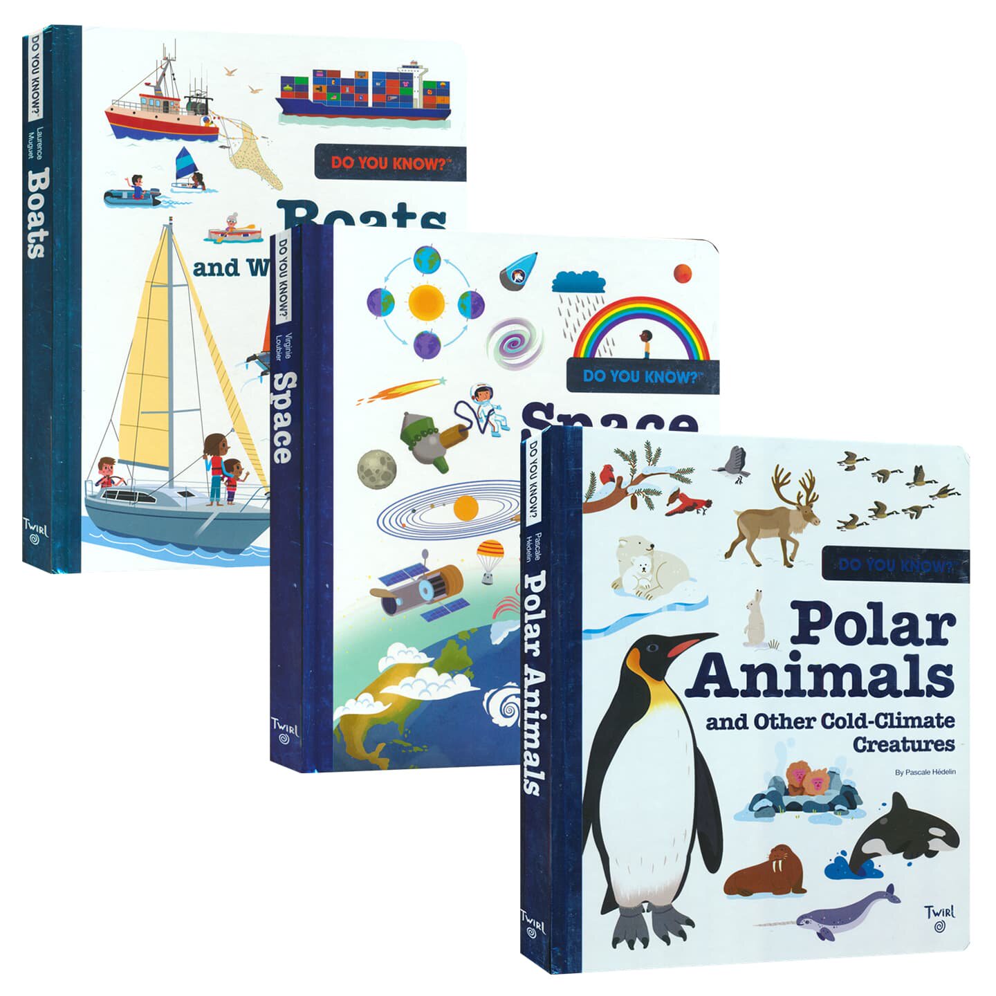 【自营】Do You Know Polar Animals 你知道吗 少儿纸板百科 太空船只极地动物 英语自然科普读物 主题英语词汇认知 英文原版进口