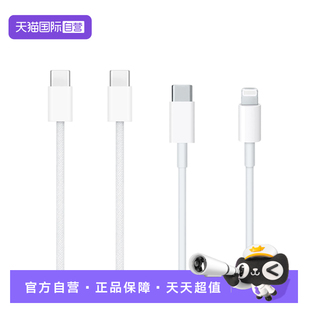 自营 Air 数据线支持PD快充Type ipad Apple苹果原装 pro充电线 C闪电适用iPhone17 12promax