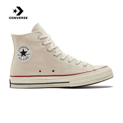 【自营】Converse匡威1970S经典款米白男女高帮休闲帆布鞋162053C