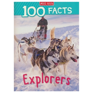 【自营】100 Facts Explorers 100个事实 探险者 儿童英语百科科普知识大全百科全书 英文原版进口图书