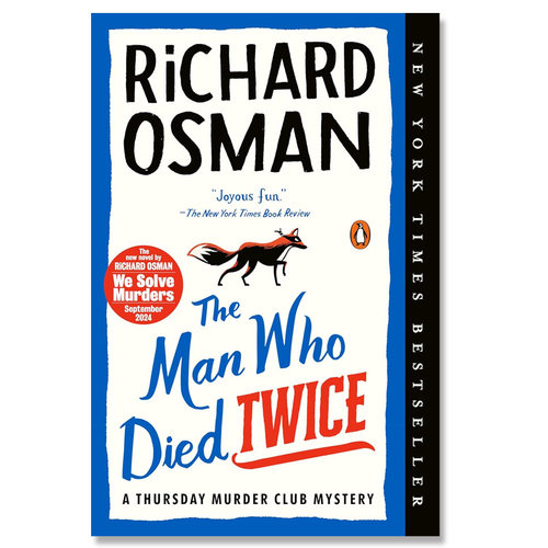 【自营】预售 The Man Who Died Twice: A Thursday Murder Club Mystery 死了两次的人：星期四谋杀俱乐部之谜 英文原版