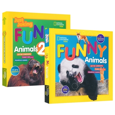 【自营】National Geographic Kids Funny Animals 国家地理儿童 有趣的动物 趣味小百科 动物笑话  全彩读物 英文原版进口图书